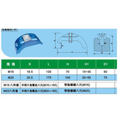 弓形模具壓板